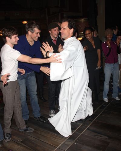 Bobby Steggert, Mike McGowan and Michael X. Martin Photo