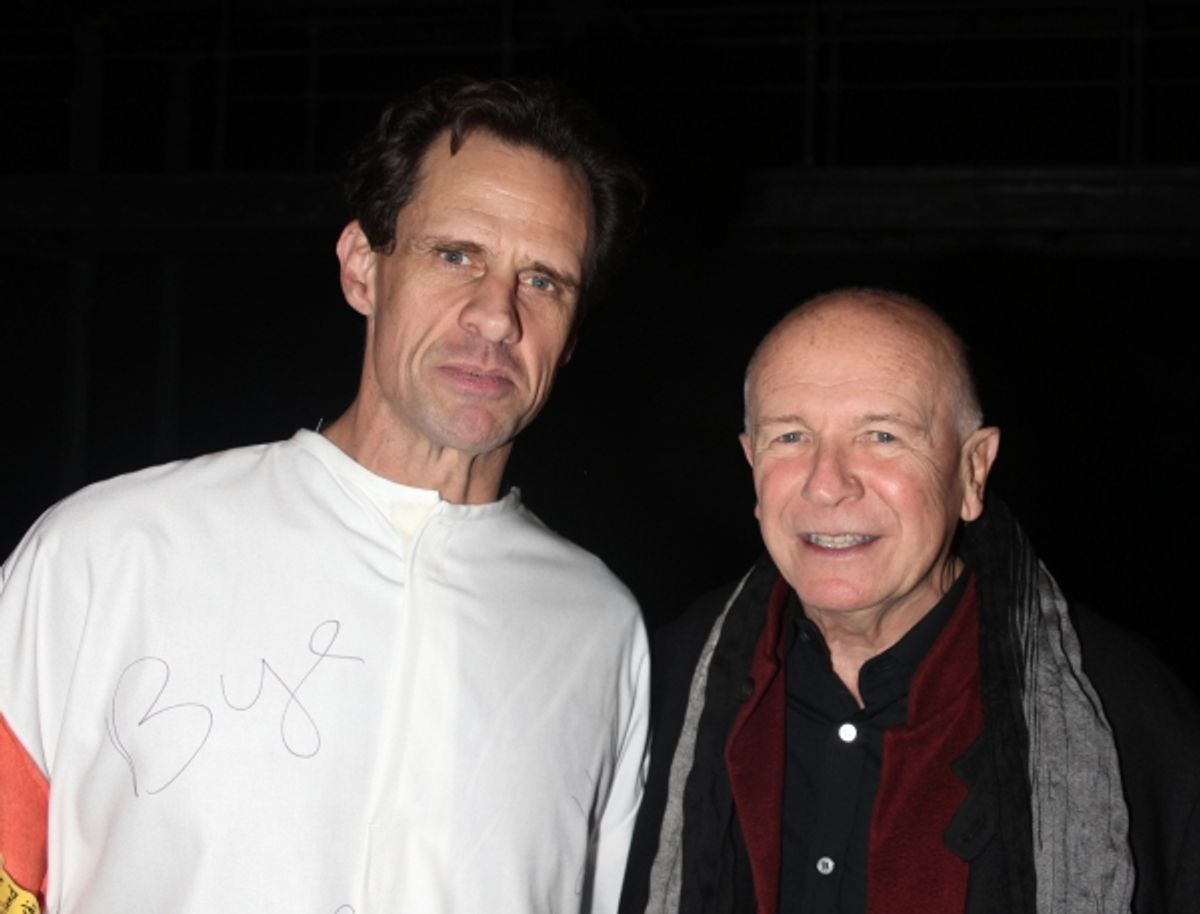 Michael X. Martin and Terrence McNally at 