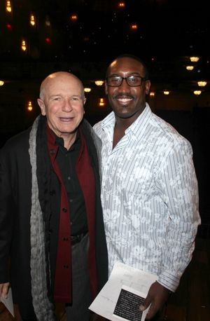 Terrence McNally and Quentin Earl Darrington @ BroadwayWorld Terrence McNally and Quentin Earl Darrington Photo