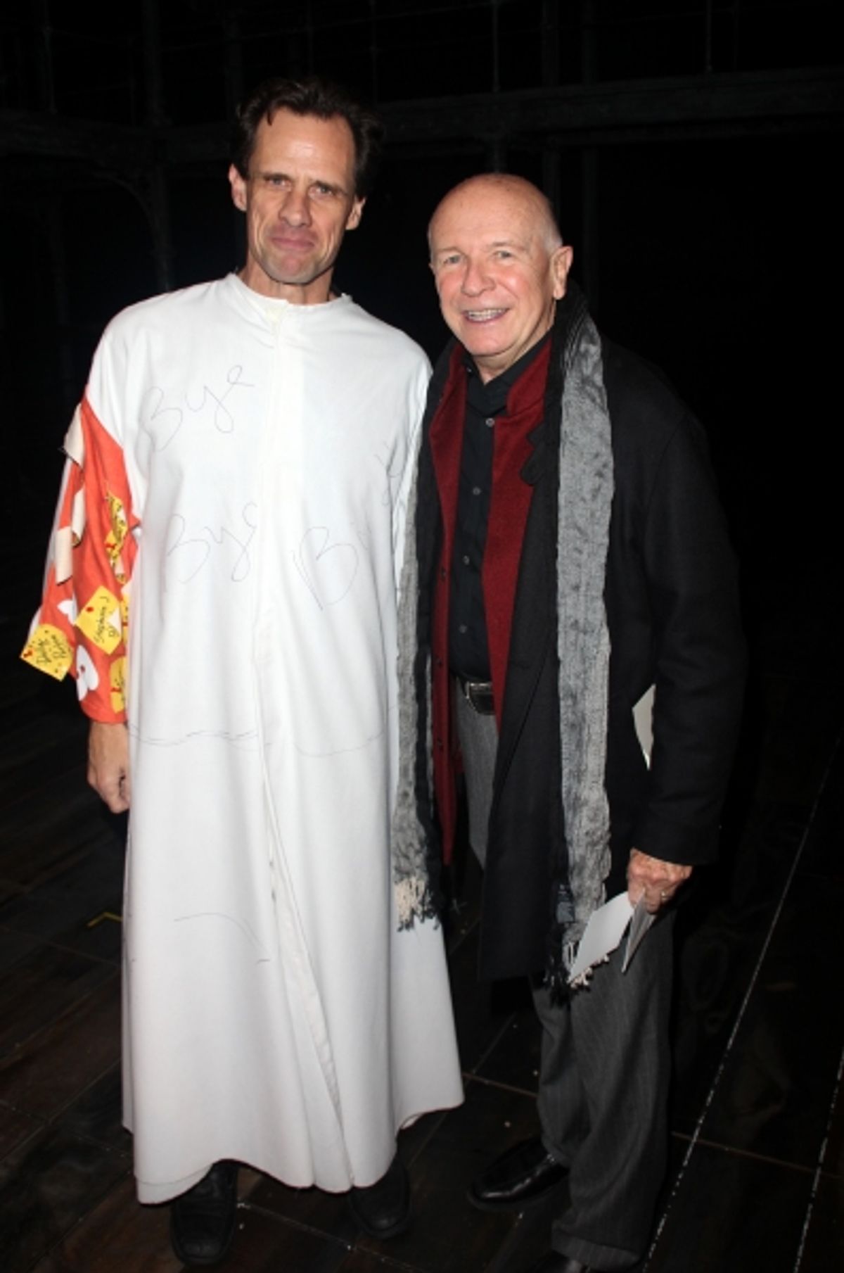 Michael X. Martin and Terrence McNally at 