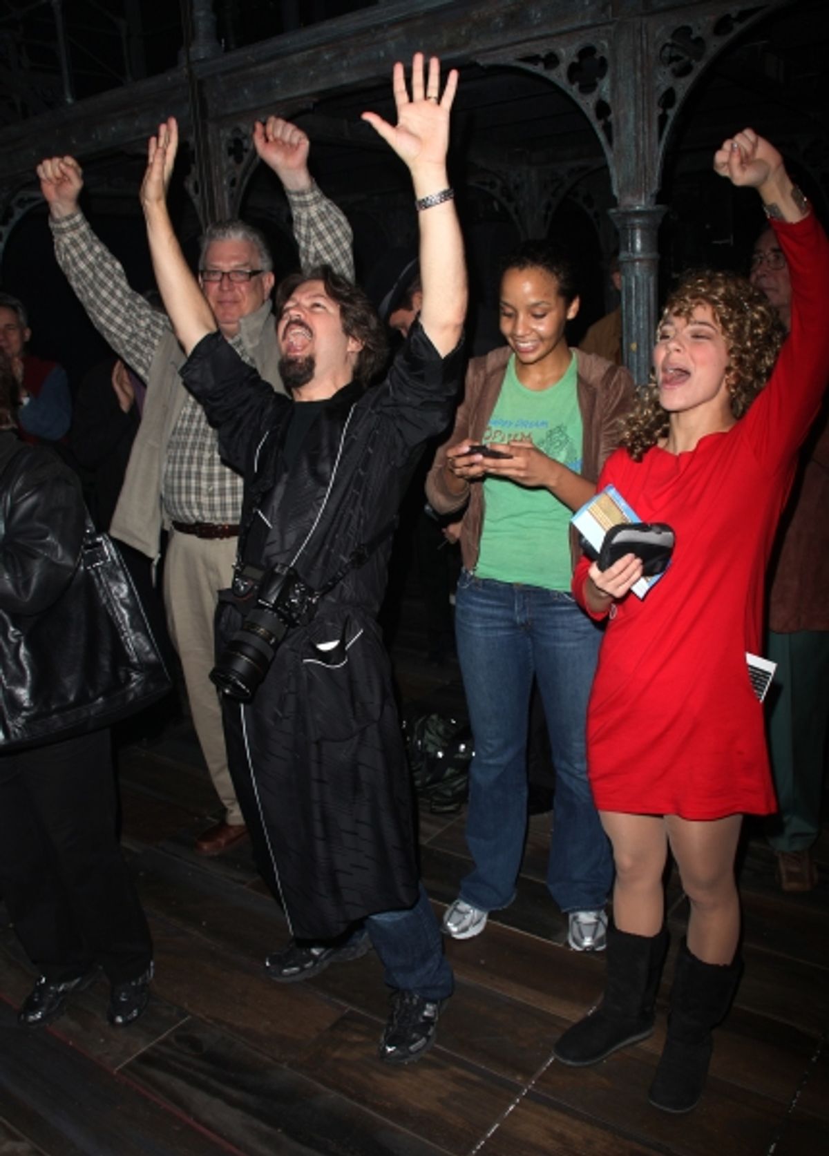 Robert Petkoff, Stephanie Umoh and Savannah Wise at 