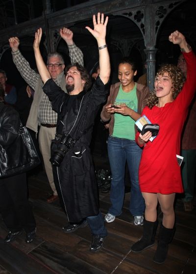 Robert Petkoff, Stephanie Umoh and Savannah Wise Photo