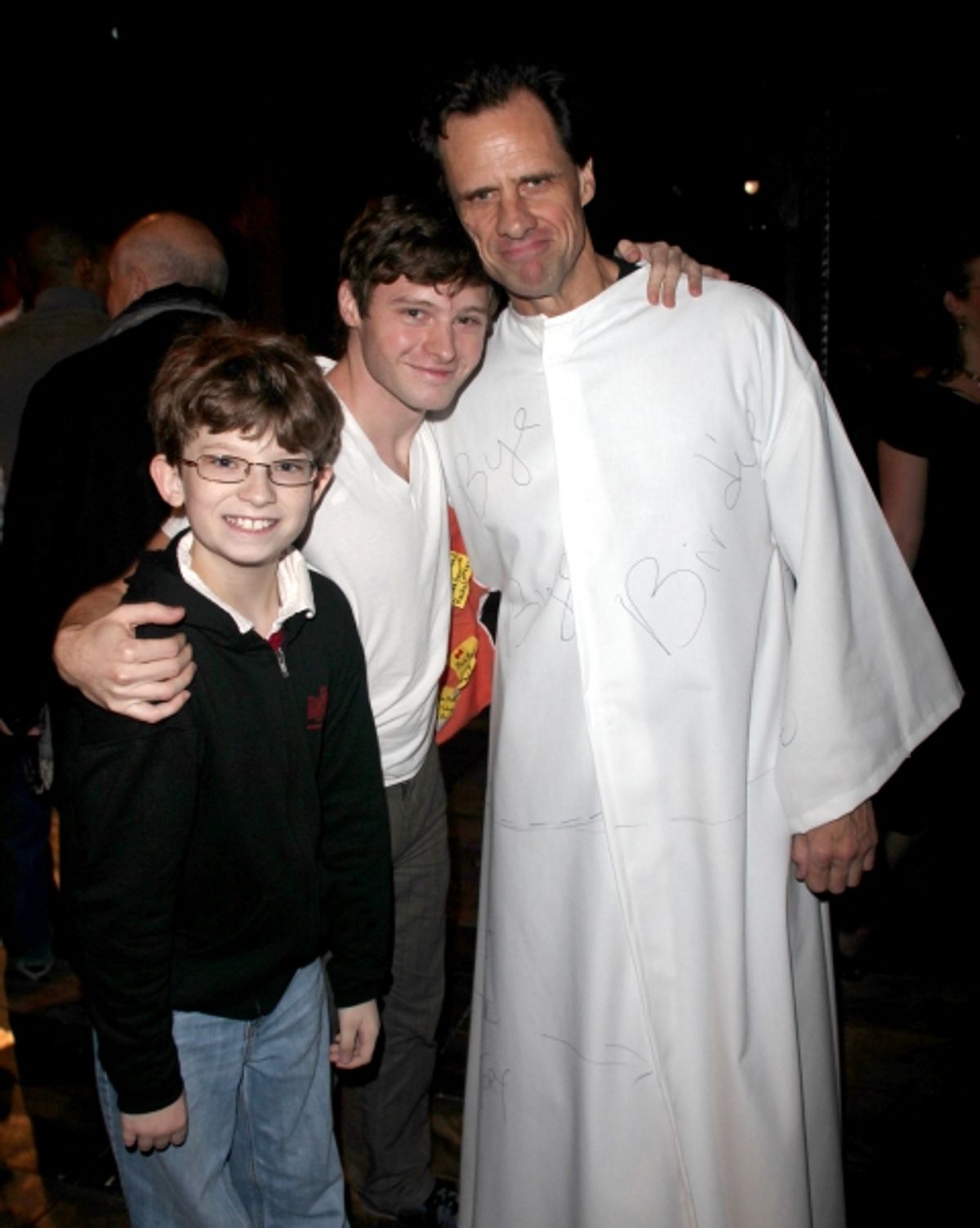 Christopher Cox, Bobby Steggert and Michael X. Martin at 