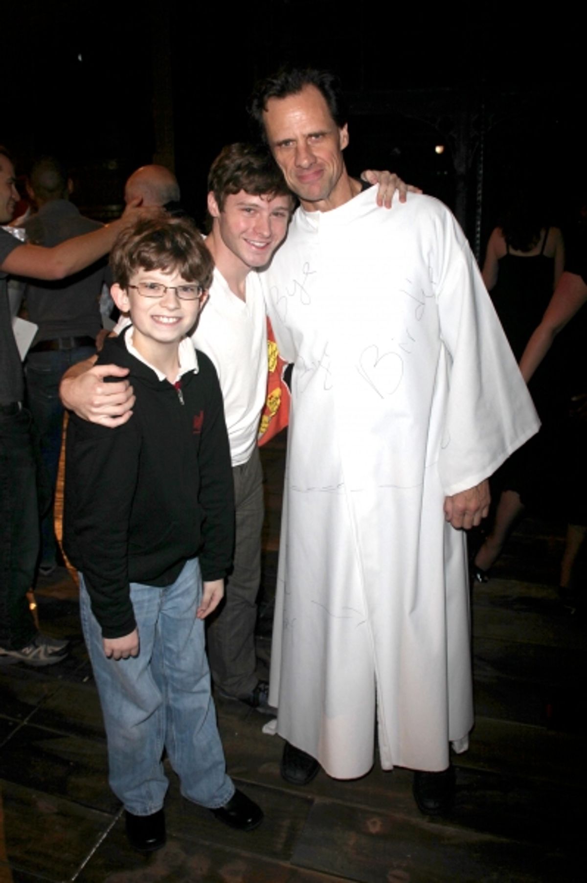 Christopher Cox, Bobby Steggert and Michael X. Martin at 