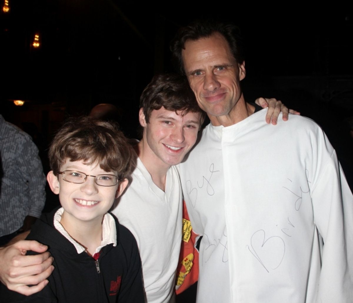 Christopher Cox, Bobby Steggert and Michael X. Martin at 