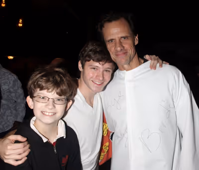 Christopher Cox, Bobby Steggert and Michael X. Martin Photo