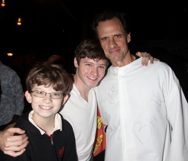 Christopher Cox, Bobby Steggert and Michael X. Martin Photo