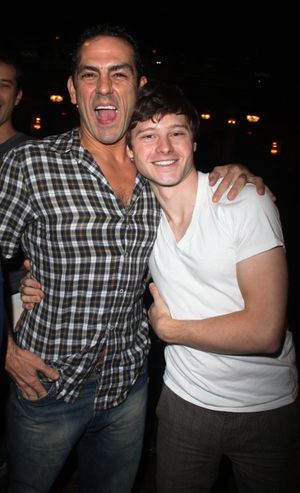 Jonathan Hammond and Bobby Steggert @ BroadwayWorld Jonathan Hammond and Bobby Steggert Photo