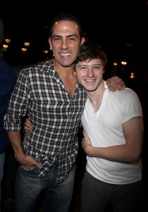 Jonathan Hammond and Bobby Steggert @ BroadwayWorld Jonathan Hammond and Bobby Steggert Photo