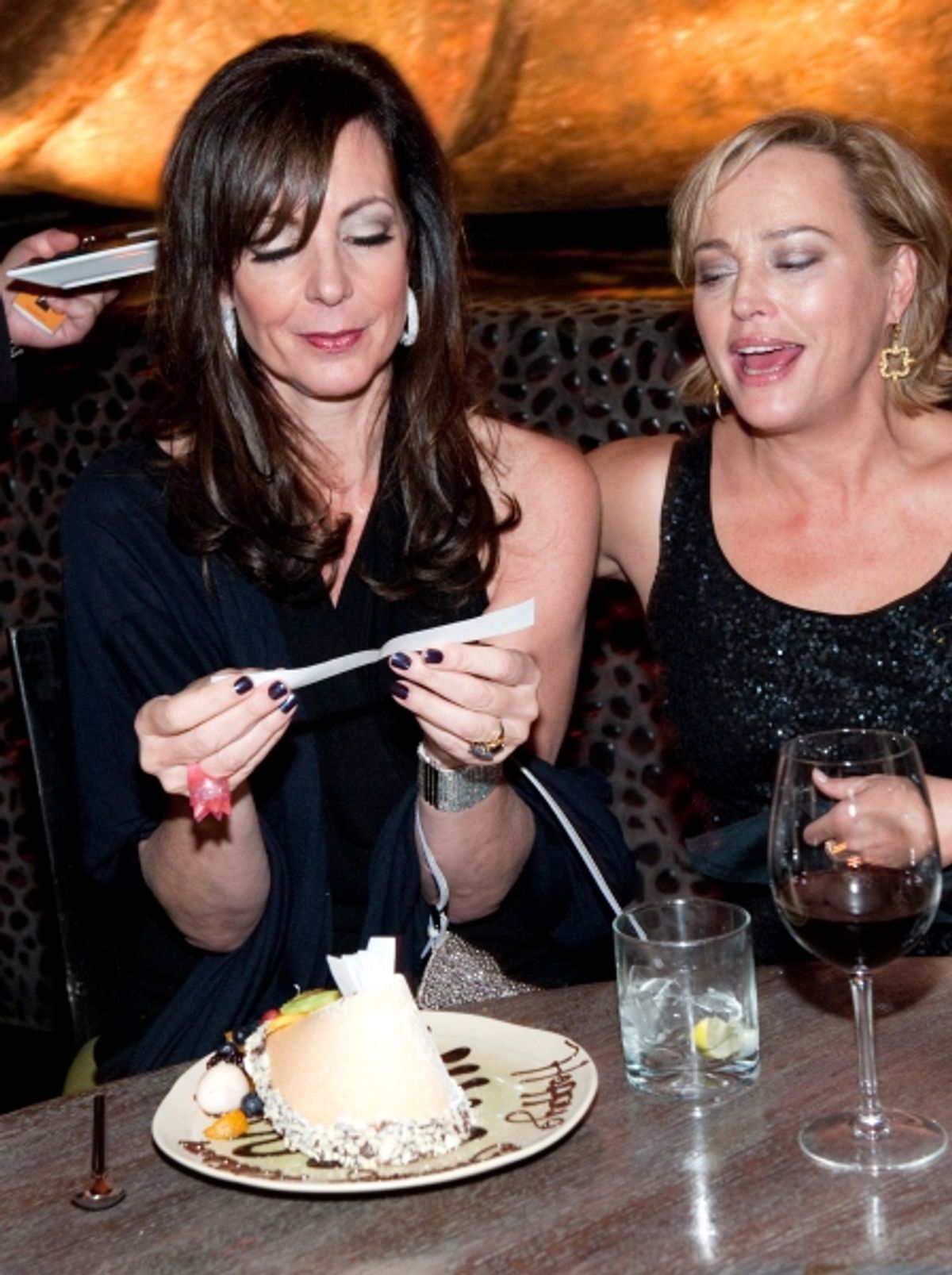 Allison Janney and friends at 