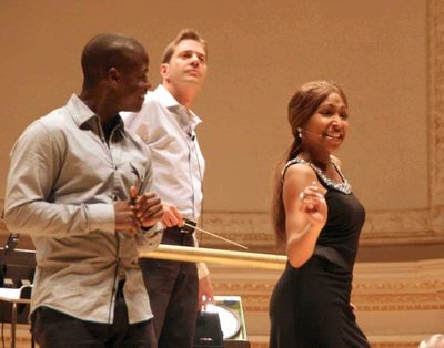 James T. Lane, steven Reineke and K'Nenge Photo