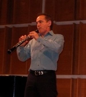 Jason Graae plays the clarinet @ BroadwayWorld Jason Graae plays the clarinet Photo
