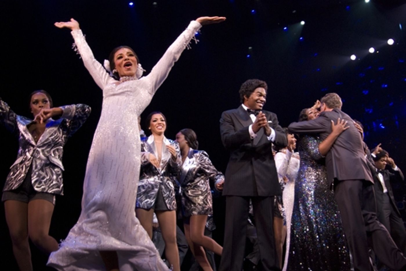 Photo Coverage: Opening Night of DREAMGIRLS at the Apollo Curtain Call Photo Coverage: Opening Night of DREAMGIRLS at the Apollo Curtain Call Image