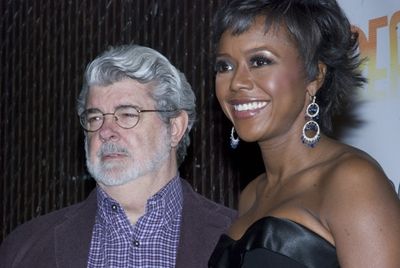George Lucas and Mellody Hobson Photo