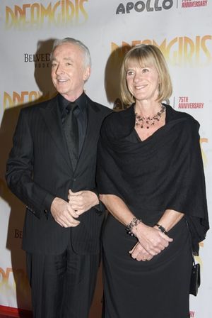 Antony Daniels and wife Agnes Daniels @ BroadwayWorld Antony Daniels and wife Agnes Daniels Photo