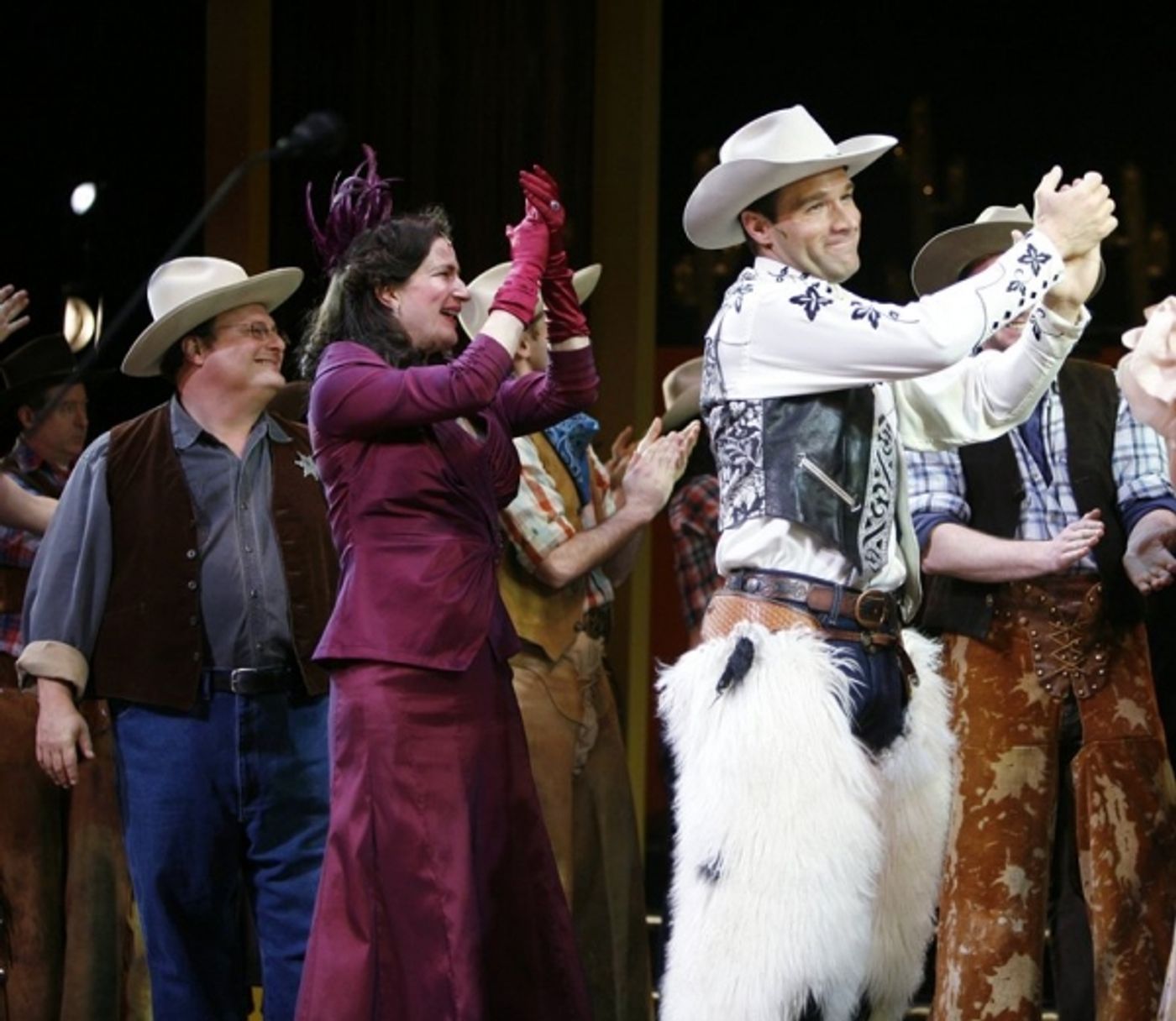 Photo Coverage: ENCORES! 'Girl Crazy' Curtain Call at NY City Center Photo Coverage: ENCORES! 'Girl Crazy' Curtain Call at NY City Center Image