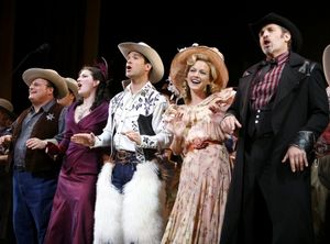 Wayne Knight, Ana Gasteyer, Chris Diamantopoulos, Becki Newton & Marc Kudisch Photo