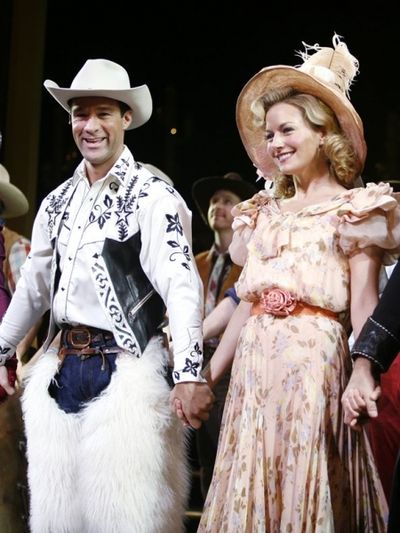 Chris Diamantopoulos & Becki Newton Photo
