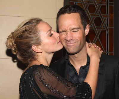 Becki Newton & Chris Diamantopoulos Photo