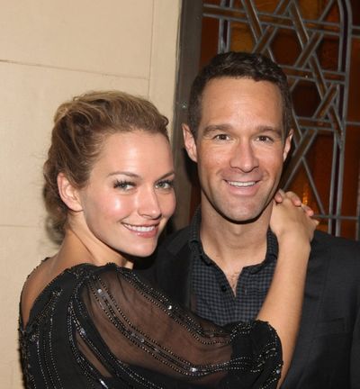 Becki Newton & Chris Diamantopoulos Photo