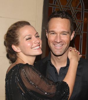 Becki Newton & Chris Diamantopoulos @ BroadwayWorld Becki Newton & Chris Diamantopoulos Photo