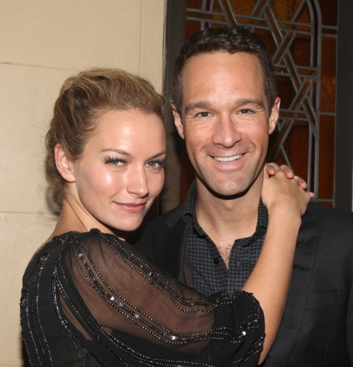 Becki Newton & Chris Diamantopoulos at 