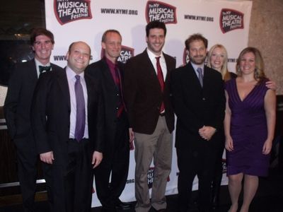 Sheri Rene Scott with Honorees Kurt Deutsch and and Sh-K-Boom /Ghostlight Records Photo