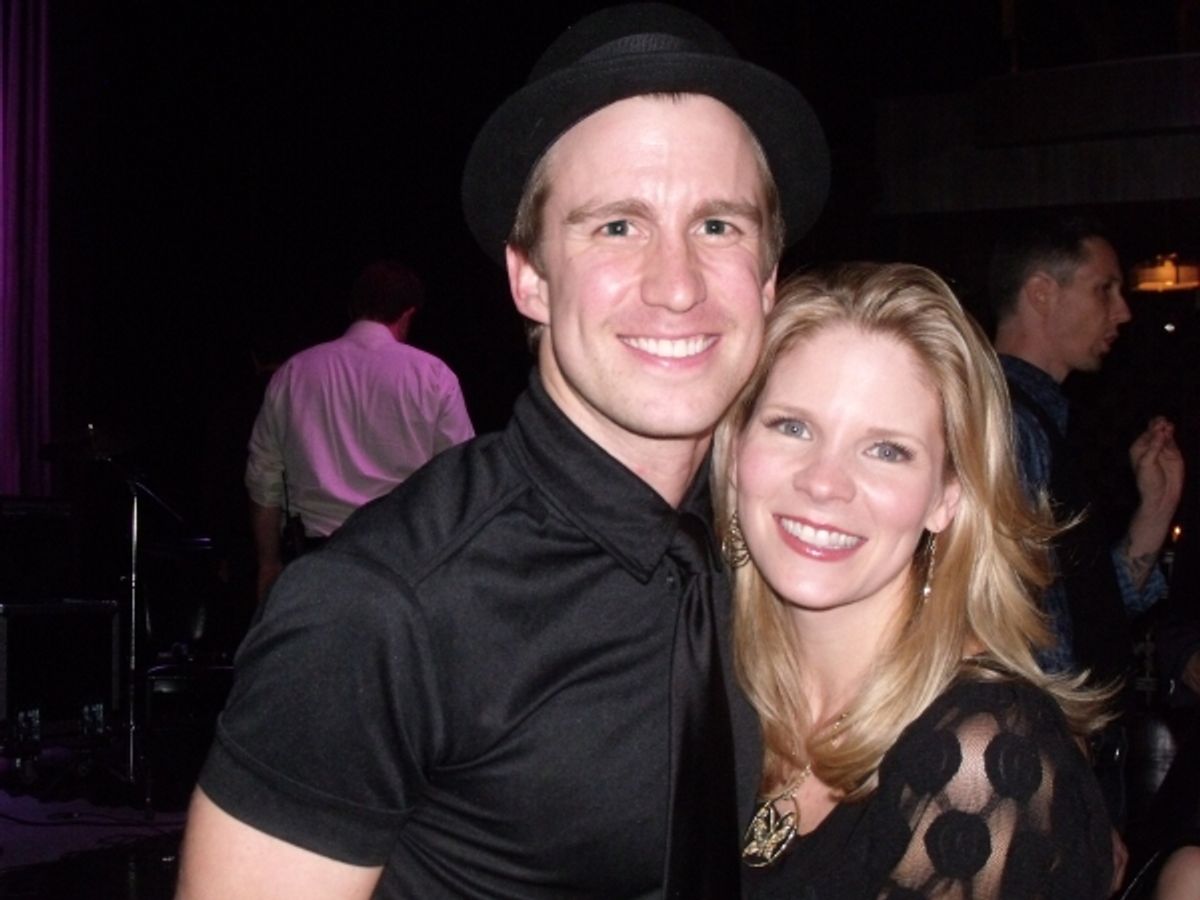 Gavin Creel and Kelli O'Hara
 at 