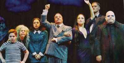 Nathan Lane, Bebe Neuwirth, Kevin Chamberlin, Jackie Hoffman, Zachary James, Adam Rie Photo
