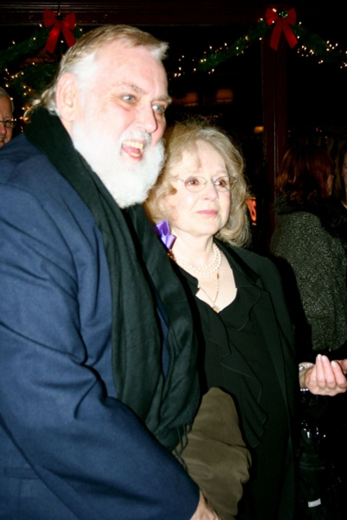 Jim Brochu and Piper Laurie at 