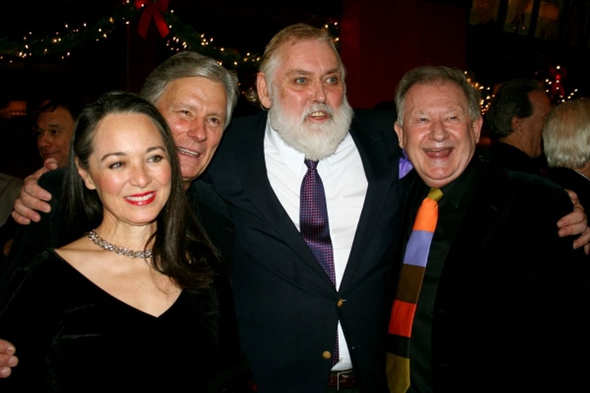 Victoria Mallory, Kirk Peterson, Jim Brochu, and Harvey Evans at 