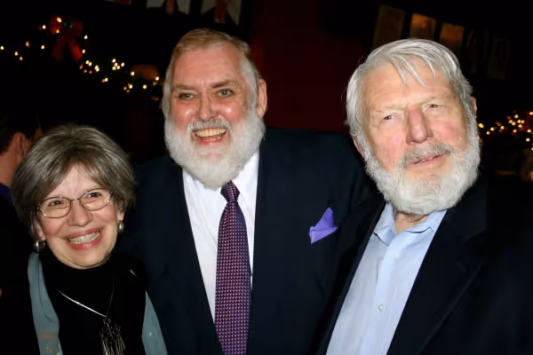 Tamara Brooks, Jim Brochu, and Theodore Bikel Photo