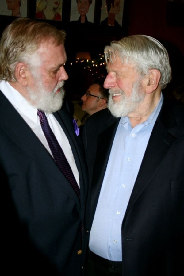 Jim Brochu and Theodore Bikel Photo