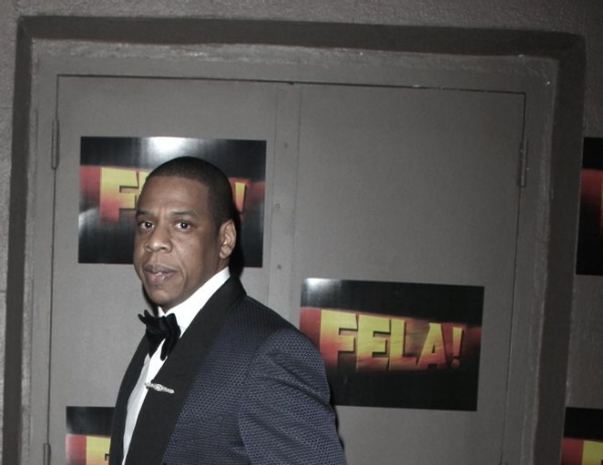 Shawn ' Jay-Z ' Carter at FELA!  Opening Night on Broadway - Red Carpet Arrivals!