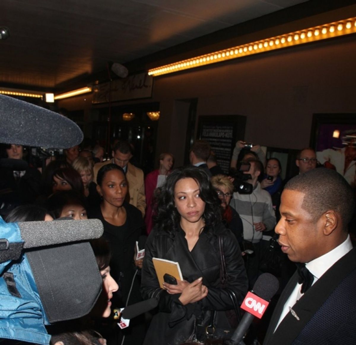 Shawn ' Jay-Z ' Carter at FELA!  Opening Night on Broadway - Red Carpet Arrivals!
