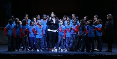 Queen Latifah and Rosie's Broadway Kids Photo