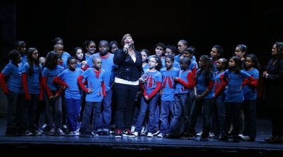 Queen Latifah and Rosie's Broadway Kids Photo