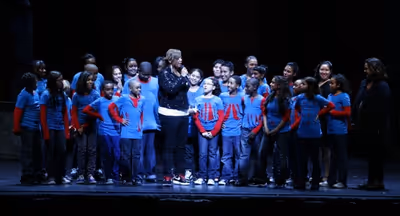 Queen Latifah and Rosie's Broadway Kids Photo