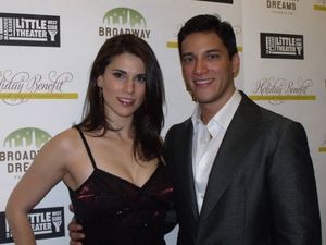 Milena Govich and Nicholas Rodriguez  Photo