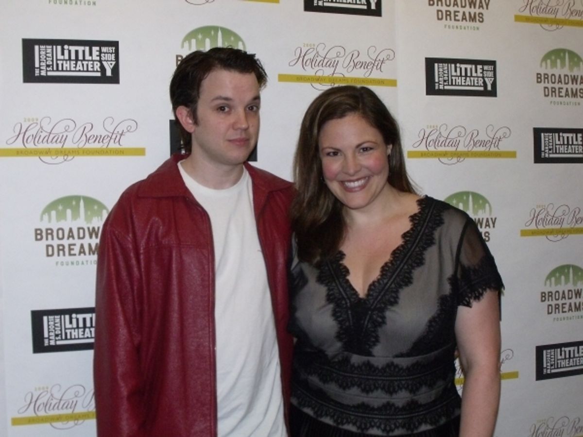 Eric Millegan and Kate Guyton  at 