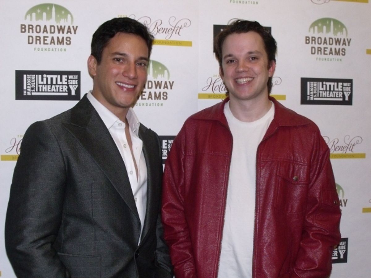 Nicholas Rodriguez and Eric Millegan  at 