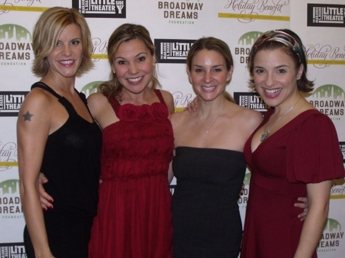 Jenn Colella, Amanda Watkins, Jess Bogart and Jenn Gambatese  at 