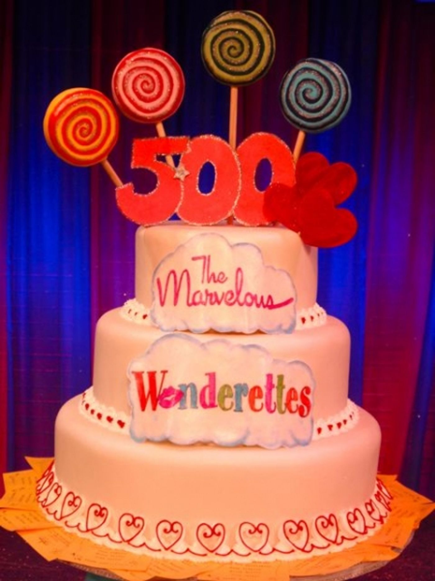 Photo Flash: THE MARVELOUS WONDERETTES Celebrates 500 Performances  Image
