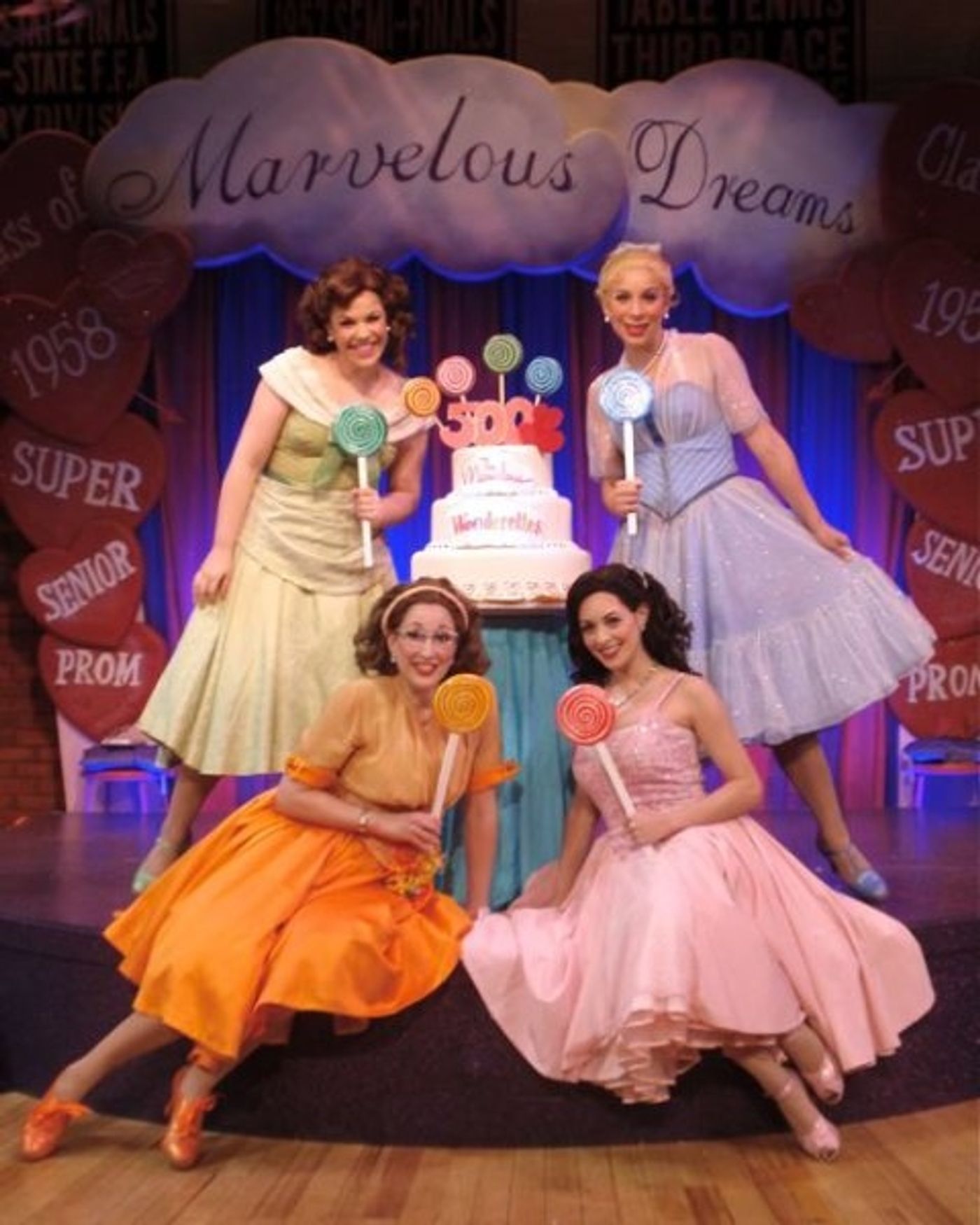 Photo Flash: THE MARVELOUS WONDERETTES Celebrates 500 Performances  Image