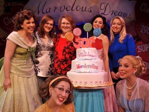Lindsay Mendez, Tricia Tanguy, baker AnnMarie Tanguy, Christina DeCicco, Christy Faber, Lowe Taylor, Courtney Balan @ BroadwayWorld Lindsay Mendez, Tricia Tanguy, baker AnnMarie Tanguy, Christina DeCicco, Christy Fabe Photo