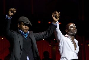 Sahr Ngaujah and Kevin Mambo Photo