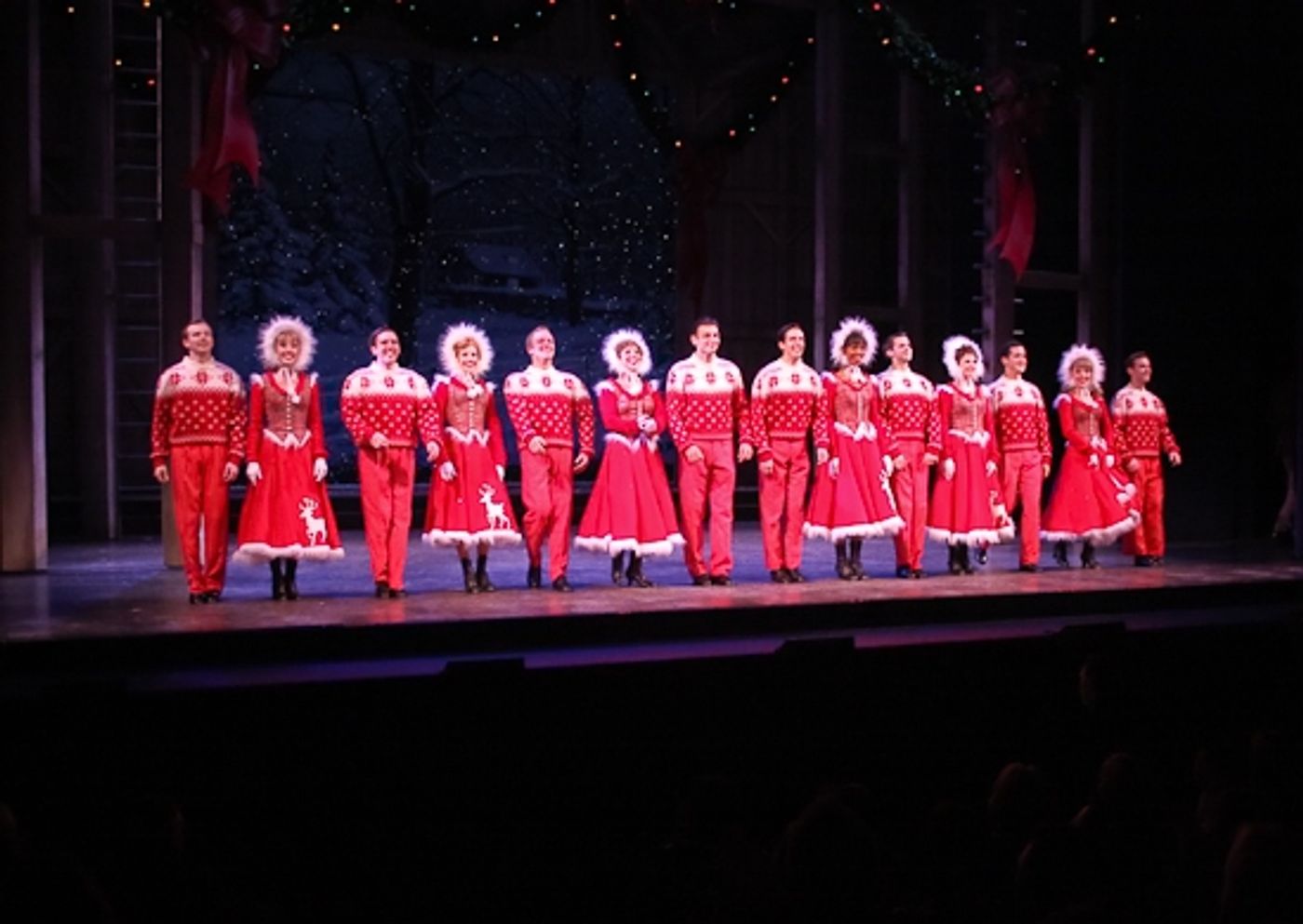 Photo Coverage: Happy Holiday! IRVING BERLIN'S WHITE CHRISTMAS Opens!  Image