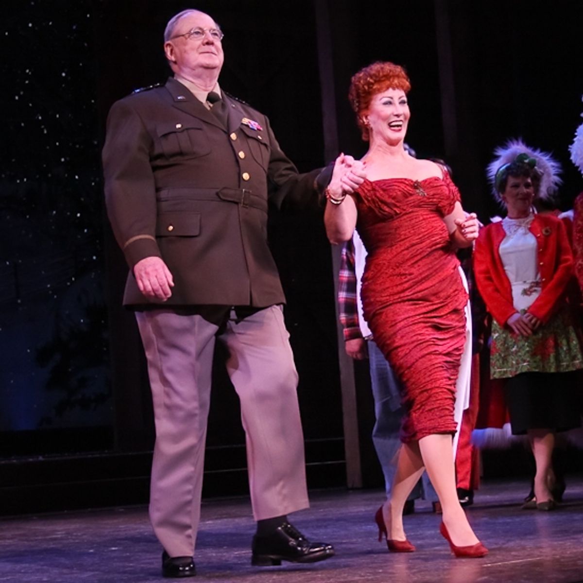 David Ogden Stiers and Ruth Williamson at 