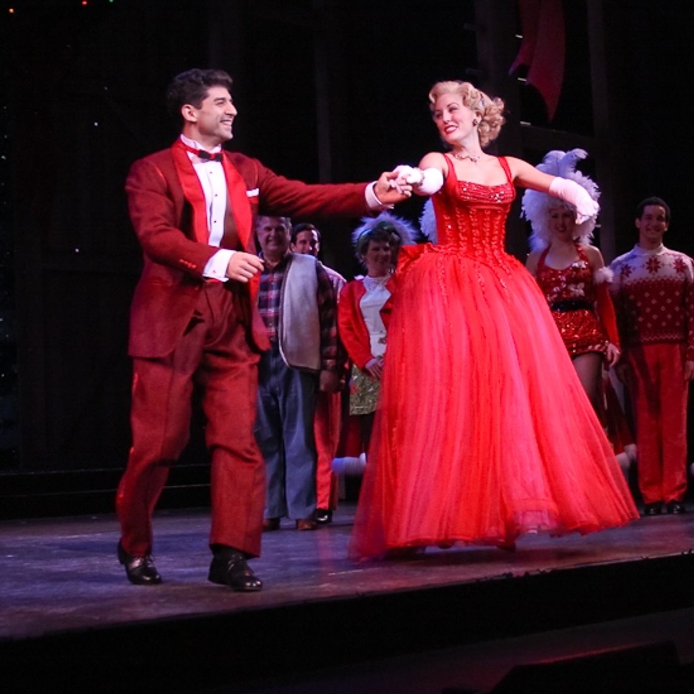 Photo Coverage: Happy Holiday! IRVING BERLIN'S WHITE CHRISTMAS Opens!  Image
