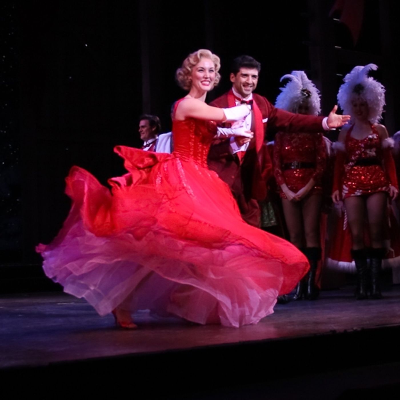 Photo Coverage: Happy Holiday! IRVING BERLIN'S WHITE CHRISTMAS Opens!  Image
